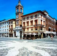 Meeting, in piazza Tre Martiri con Uto Ughi, Cevoli, Mecozzi, Donadoni e Martinelli