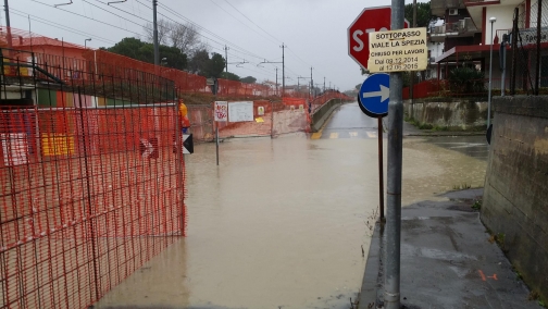 maltempo, a riccione