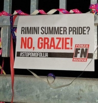 Summer pride, la contestazione di Forza Nuova