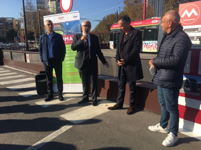 Metromare, da domani in circolo i filobus belgi