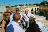 Ponte di Tiberio, atti vandalici nella notte