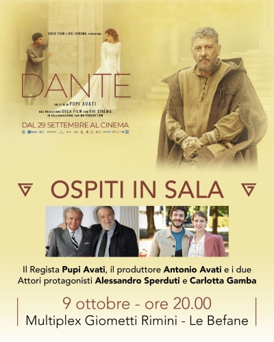 Pupi Avati presenta a Rimini il suo Dante