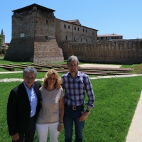 Gnassi presenta il giardino del castello