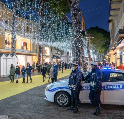 Riccione, il bilancio della polizia locale