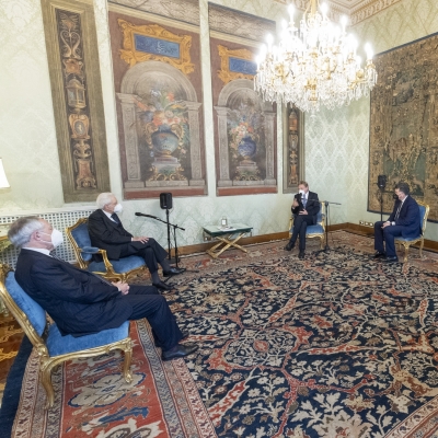 Delegazione Meeting al Quirinale