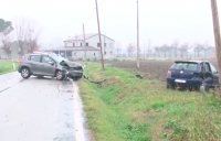 Via Orsoleto, grave incidente, bimbo al Bufalini